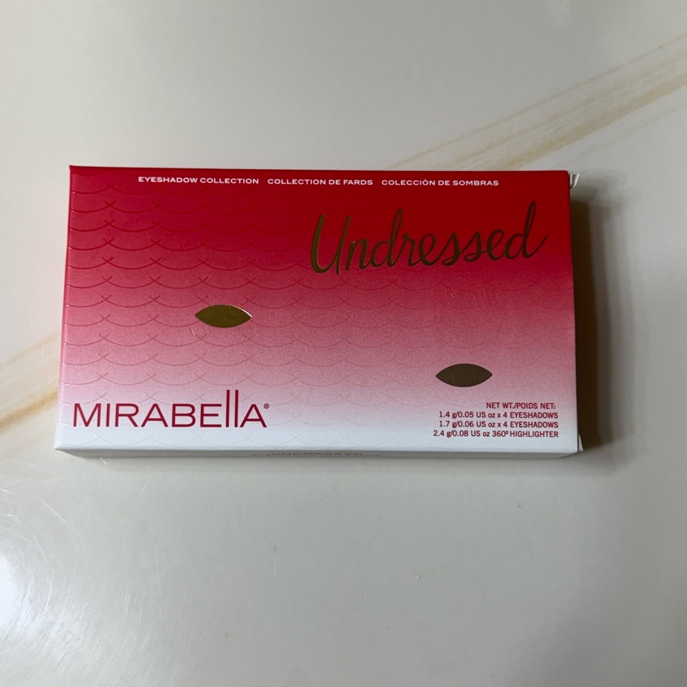 Mirabella Undressed Eyeshadow Palette